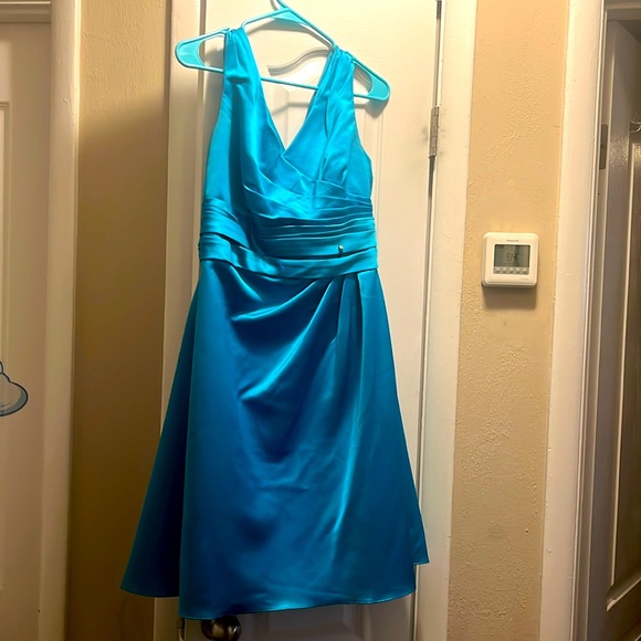 david's bridal sky blue bridesmaid dress light blue bridesmaid dress from david's bridal size